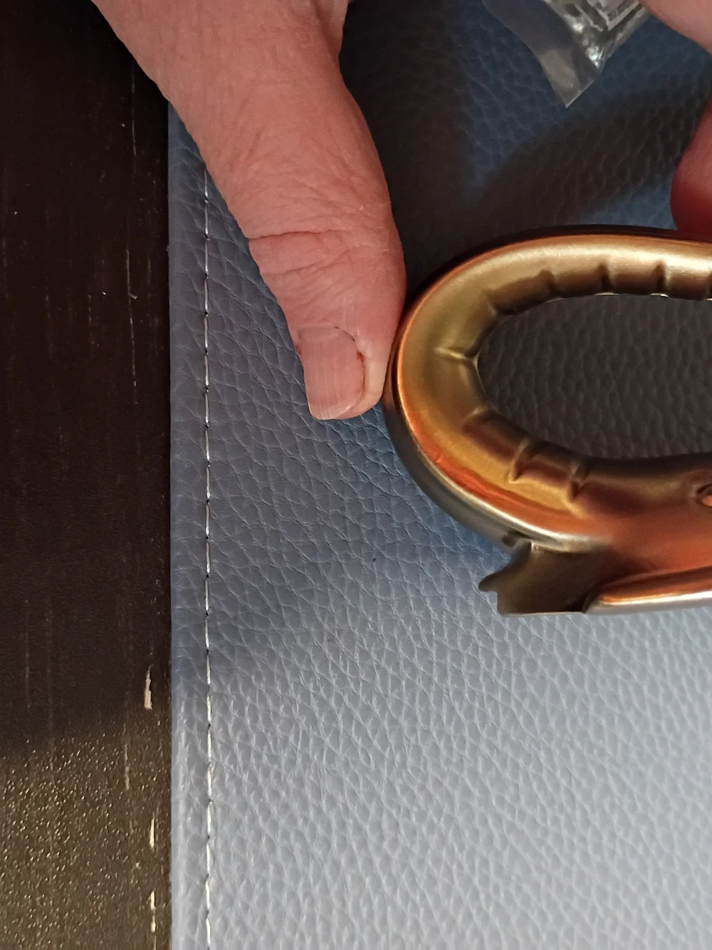 Brushed Gold Wall-Mount Handle